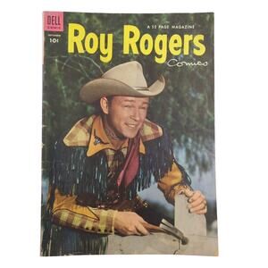Roy Rogers Comics #69 Dell Golden Age 1953 Western Cowboy VG